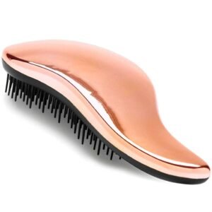 Hair Brush For Easy Comb bronze plauku sepetys