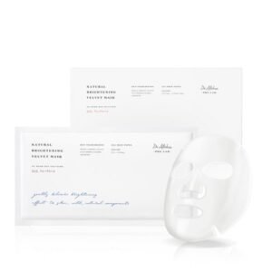 Dr.Althea Natural Brightening Velvet Šviesinanti Lakštinė Veido Kaukė 27g x 6 vnt.