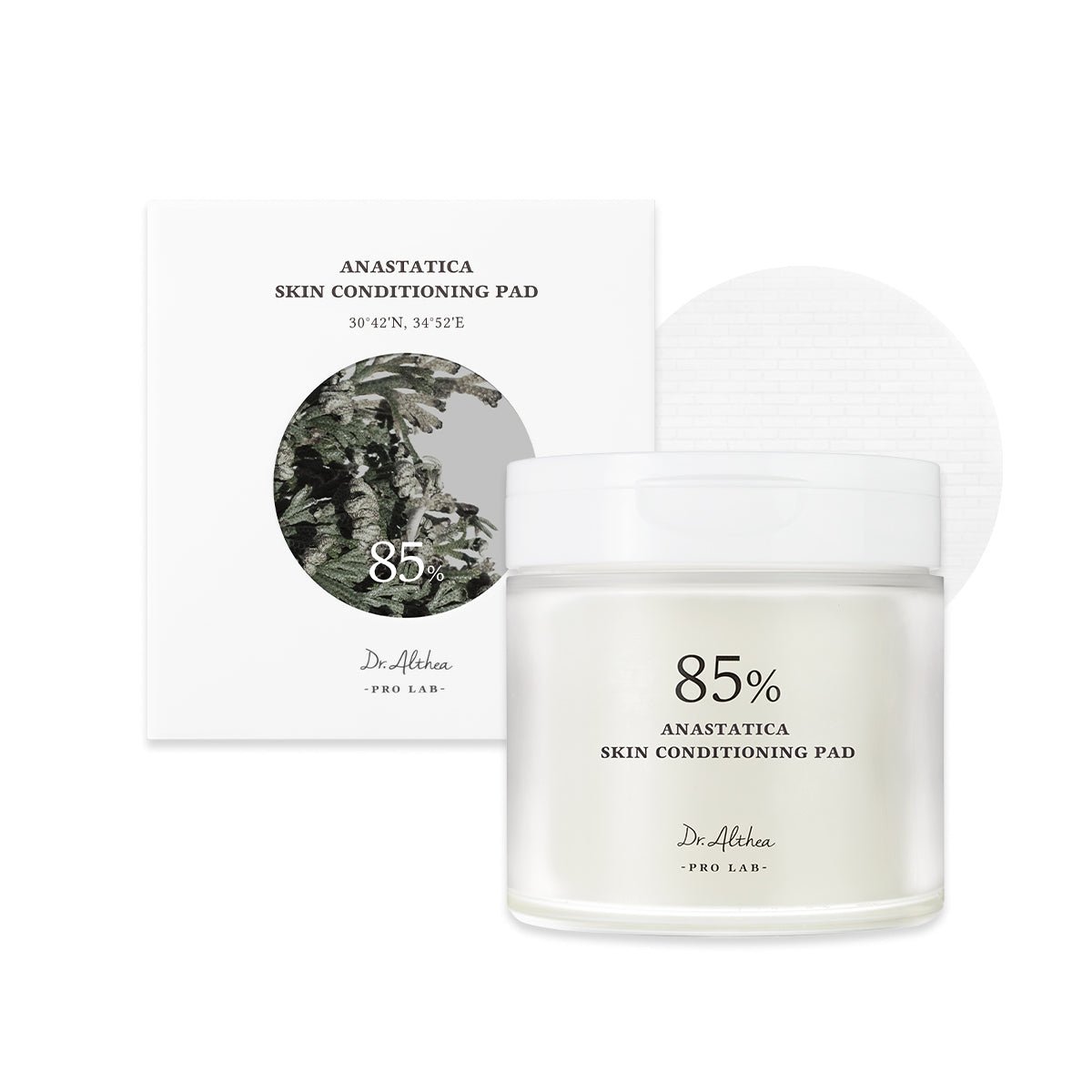 Dr.Althea Anastatica Skin Drėkinamieji Veido Diskeliai, 170g (65 vnt.)