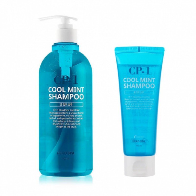 CP-1 Head Spa Cool Mint Shampoo Šaldantis Šampūnas su Mėtomis, 100ml - Image 2