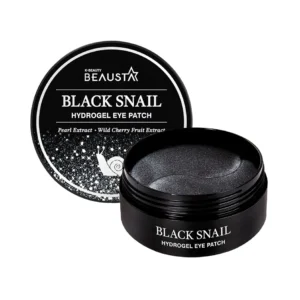 FarmStay Black Snail Hydrogel Paakių Padeliai su Juodųjų Sraigių Mucinu, 60 vnt.