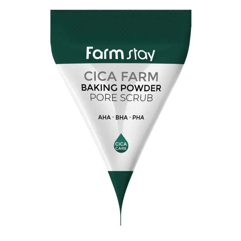 FarmStay Cica Farm Baking Soda Veido Šveitiklis su Azijine Centele,7 ml x 25 vnt.