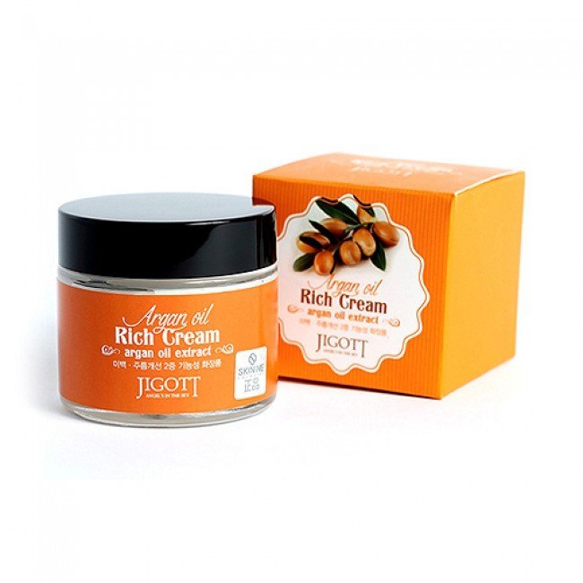 Jigott Argan Rich Cream Veido Kremas su Arganu, 70 ml