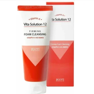 Jigott Vita Solution 12 Firming Foam Cleansing Stangrinamasis Veido Prausiklis, 180ml