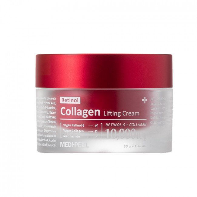 MEDI-PEEL Retinol Collagen Lifting Cream Veido Kremas su Retinoliu ir Kolagenu, 50 ml