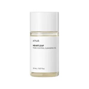 Anua Heartleaf Pore Control Cleansing Oil Mini – valomasis veido aliejus mini, 20 ml