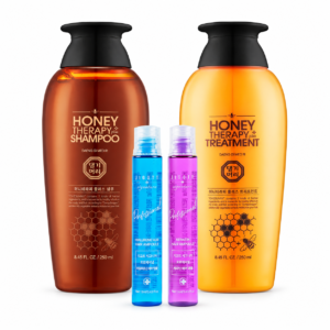 Honey Therapy plaukų priežiūros rinkinys su Jigott ampulėmis